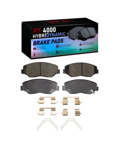 DFC 13-21 Honda Civic Front 4000 HybriDynamic Brake Pads and Hardware Kit - 4000-0914-01