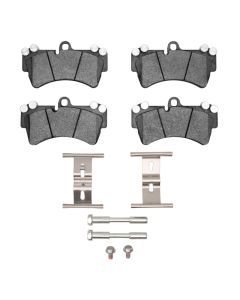 DFC 03-15 Audi Q7 Front 5000 Advanced Low Metallic Brake Pads and Hardware Kit - 1551-0977-01