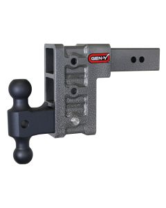 Gen-Y Mega Duty 2.5in Shank 6in Drop 3K TW 21K Hitch w/GH-061 Dual-Ball - GH-613