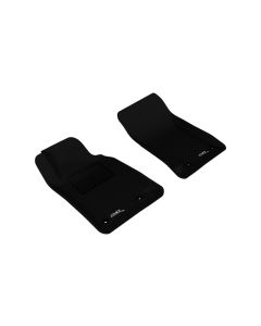 3D MAXpider 2010-2015 Chevrolet Camaro Kagu 1st Row Floormat - Black - L1CH01711509
