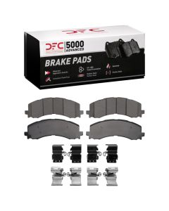 DFC 21-25 Ford F-150 RWD Front 5000 Advanced Ceramic Brake Pads and Hardware Kit - 1551-2382-01