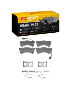 DFC 16-24 Freightliner MT55 Front/Rear Heavy Duty Pads and Hardware Kit - 1214-2175-11
