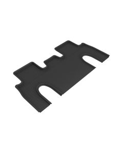 3D MAXpider 2022 Tesla Model X Kagu 2nd Row Floormats - Black - L1TL04321509