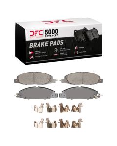 DFC 24-25 Ford Mustang Front 5000 Advanced Ceramic Brake Pads and Hardware Kit - 1551-2514-01