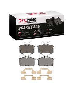 DFC 04-05 Volkswagen Jetta Sedan Rear 5000 Advanced Ceramic Brake Pads and Hardware Kit - 1551-0340-04