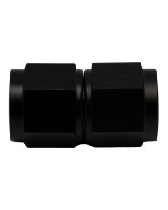 DeatschWerks 8AN Flare Female Swivel to 8AN Flare Female Swivel - Anodized Matte Black - 6-02-0210-B