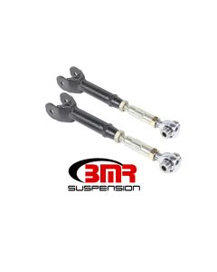 BMR 16-17 6th Gen Camaro Lower Trailing Arms w/ On-Car Adj. Rod Ends - Black Hammertone - TCA061H