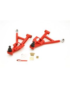 BMR 93-02 F-Body Adj. Lower A-Arms Poly/Rod End Combo - Red - AA020R