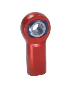 QA1 A Series Endura Rod End - Female/Right Hand - .19in Bore x 3/16-24 - Red Aluminum - AFR3