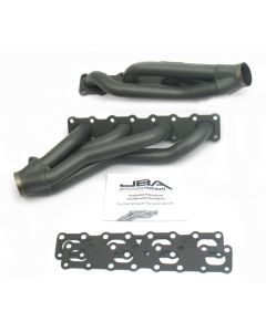 JBA 04-15 Nissan 5.6L VK56DE Oval Port 1-5/8in Primary Ti Ctd Cat4Ward Header - 1400SJT