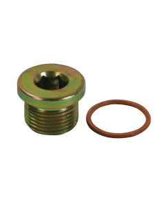 Moroso Low Warning Sensor Plug w/Copper Washer - M20 x 1.5 Thread - Steel - Single - 22738