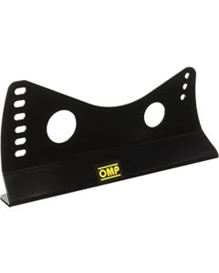 OMP Couple Of Seat Brackets With Lateral Attachments Steel Thick 3 mm Black - HC0-0731-B01