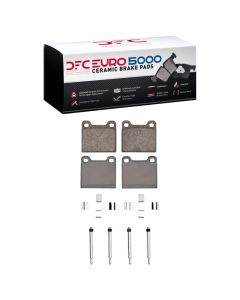 DFC 61-91 Mercedes-Benz 220 Front/Rear Euro 5000 Ceramic Brake Pads and Hardware Kit - 1600-0031-08
