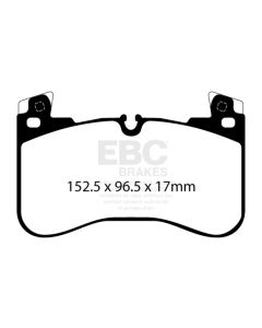 EBC 2020+ Land Rover Defender 90 Greenstuff Front Brake Pads - DP62401