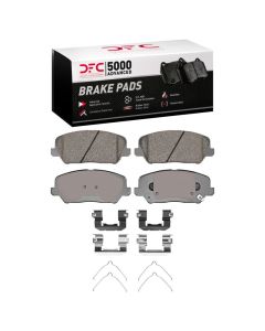 DFC 16-17 Hyundai Veloster Front 5000 Advanced Ceramic Brake Pads and Hardware Kit - 1551-1735-02