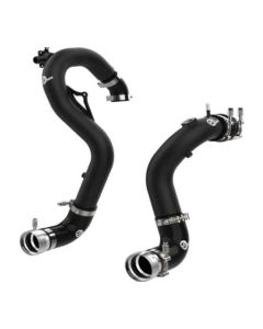 aFe POWER Bladerunner Aluminum Hot and Cold Charge Pipe Kit Black Ford Bronco L4 2.3L t 2021-2023- A