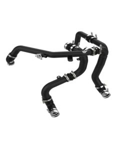 aFe POWER Bladerunner Aluminum Hot and Cold Charge Pipe Kit Black Ford Bronco V6 2.7L tt 2021-2022- AFE-46-20584-B