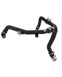 aFe POWER Bladerunner Aluminum Hot Charge Pipe Black Ford Bronco V6 2.7L tt 2021-2022- AFE-46-20588-B