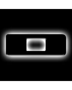 ORACLE Lighting Universal Illuminated LED Letter Badges - Matte Blk Surface Finish - D - 3141-D-001