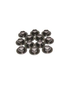 COMP Cams Steel Valve Spring Retainers for Chevrolet Small Block V8 1955-1986, Tool Steel, Natural Finish, Standard Size - 1787-12