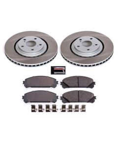 Power Stop 11-20 Toyota Sienna Front Semi-Coated Rotor Kit - SC4713