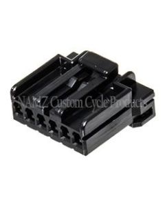 NAMZ AMP Multilock 6-Position Female Wire Plug Housing (HD 73156-96BK) - NA-174923-2