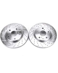 Power Stop 10-12 Lexus HS250h Front Evolution Drilled & Slotted Rotors - Pair - JBR1303XPR