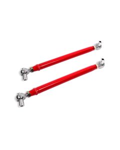 BMR 82-02 3rd/4th Gen F-Body Camaro Double Adj. DOM Lower Control Arms Rod Ends - Red - LCA344R