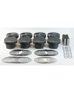 Mahle MS Piston Set GM LS 377ci 4.070in Bore 3.622in Stk 6.125in Rod .927 Pin 12cc 12.2 CR Set of 8 - 197714870