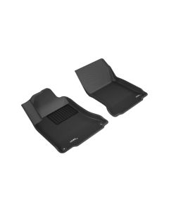 3D MAXpider 2015-2019 Mercedes-Benz CLA-Class/GLA-Class X177/X156 Kagu 1st Row Floormat - Black - L1MB04111509