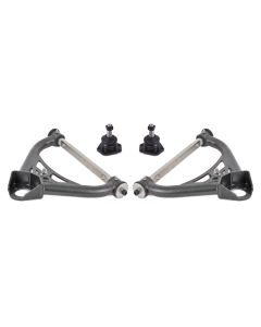 BMR 70-81 Chevrolet Camaro A-Arms Upper Non-Adjustable Delrin Std Ball Joint - Black Hammertone - AAU321H