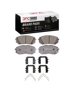 DFC 16-20 Hyundai Sonata Front 5000 Advanced Ceramic Brake Pads and Hardware Kit - 1551-1855-01