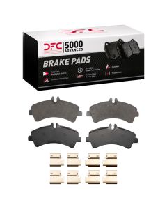 DFC 06-18 Dodge Sprinter 3500 Rear 5000 Advanced Semi Metallic Brake Pads and Hardware Kit - 1551-1318-01