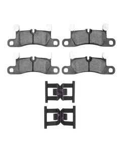 DFC 11-14 Porsche Cayenne Rear 5000 Advanced Low Metallic Brake Pads and Hardware Kit - 1552-1453-01