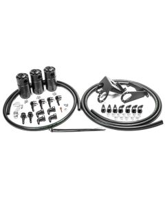 Radium 14-19 Chevrolet Corvette LT1 CCV Fluid Lock Triple Catch Can Kit - 20-0987-FL