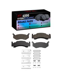DFC 73-97 Chrysler Imperial Front 4000 HybriDynamic Brake Pads and Hardware Kit - 4000-0123-01