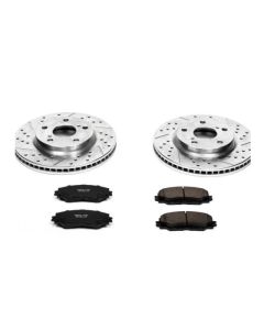 Power Stop 10-12 Lexus HS250h Front Z23 Evolution Sport Brake Kit - K258