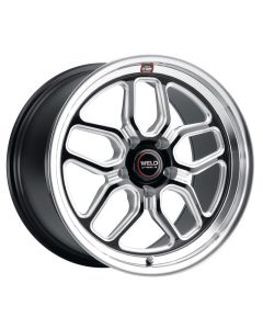 Weld Racing 18x10 Laguna Drag 5x115 ET30 BS6.70 Gloss BLK MIL DIA 78.1 - S15280071P30