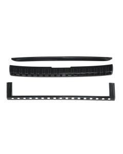ABS6568BLK 24-26 Toyota Land Cruiser 3 PCS Gloss Black Tape-on Grille Overlay