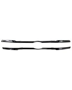 ABS6806BLK 22-24 Ford Expedition 6 PCS Gloss Black Tape-on Grille Overlay