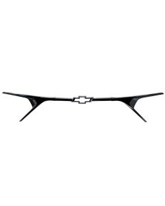 ABS6841BLK 24-26 Chevrolet Trax 3 PCS Gloss Black Tape-on Grille Overlay
