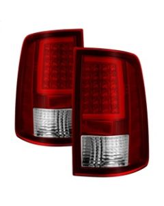 xTune Dodge Ram 1500 09-16 LED Tail Lights Incandescent Model Only - Red Clear ALT-ON-DR09-LBLED-RC - 5082213