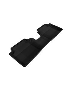 3D MAXpider 2012-2017 Hyundai Veloster Kagu 2nd Row Floormats - Black - L1HY02421509