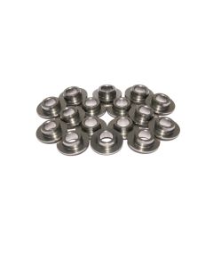 COMP Cams Titanium Valve Spring Retainers, Fits Chevrolet LS Series Engines 1997-2019, Titanium Material, Natural Finish, 1.650" Diameter, 16 Valve Set - 26915/2691 - 772-16