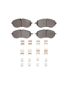 DFC 21-25 Audi Q4 e-tron Front 5000 Advanced Low Metallic Brake Pads and Hardware Kit - 1551-2401-01