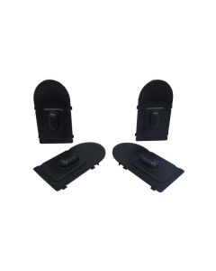 Westin Step Board Black Plastic Light Cavity Cover 2/pkg - Black - 27-9902