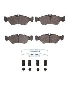 DFC 02-06 Dodge Sprinter 2500 Rear 5000 Advanced Low Metallic Brake Pads and Hardware Kit - 1551-1229-01