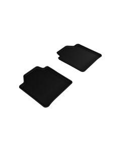 3D MAXpider 2013-2019 BMW 3 Series Gran Turismo F34 Kagu 2nd Row Floormats - Black - L1BM04821509