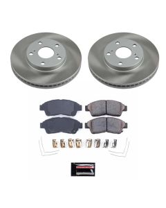 Power Stop 92-01 Toyota Camry Front Semi-Coated Rotor Kit - SC1052