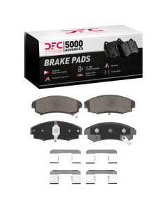 DFC 86-92 Buick Riviera Front 5000 Advanced Semi Metallic Brake Pads and Hardware Kit - 1551-0353-01
